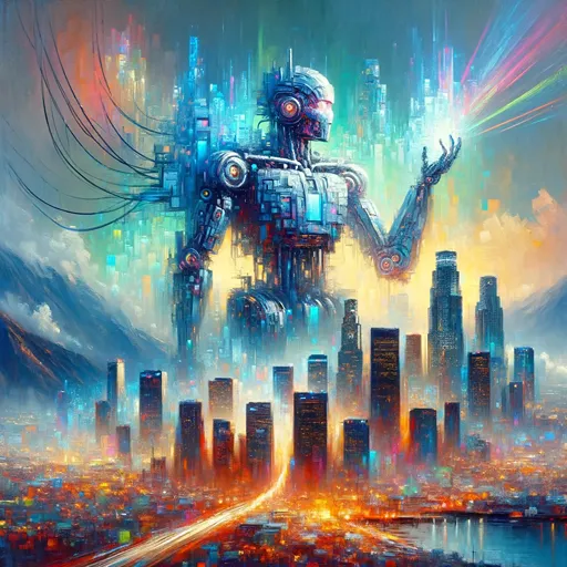 cyber-metropolis: the fusion of los angeles