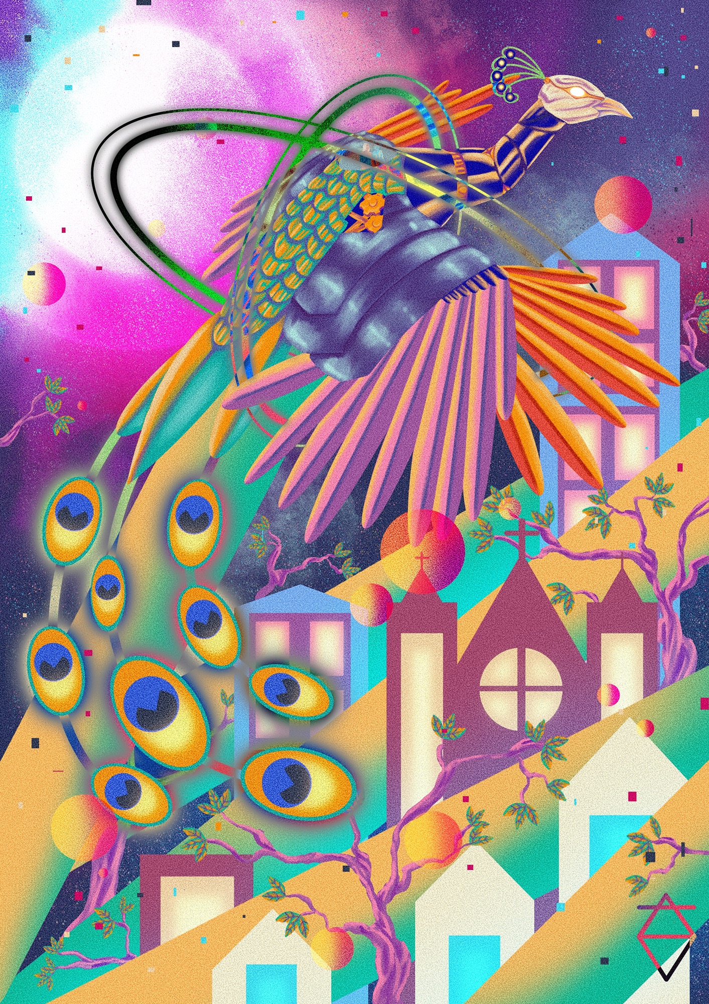 the mysterious peacock